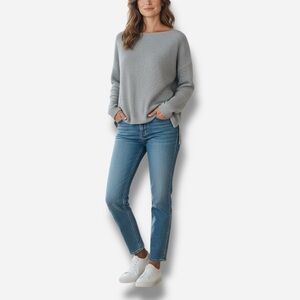 🌸Theory🌸 Women’s Cashmere Cardigan Sweater Sz Small Gray